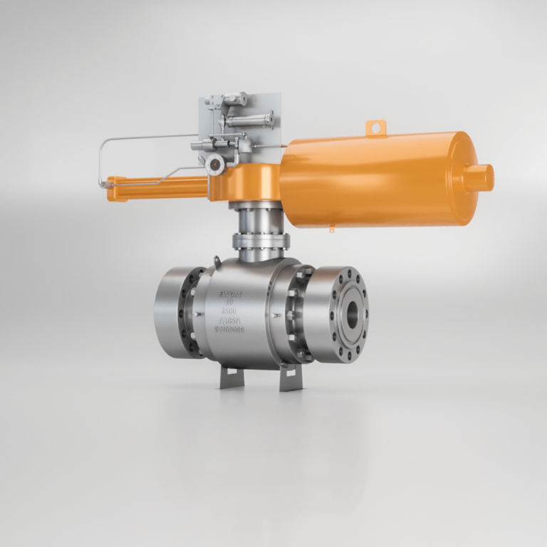 Stainless Steel Ball Valve Metal Seated Ball Valve Ewom Valve